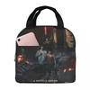 Alice In Borderlanded Poker Thriller Drama Insulated Lunch Bag for Women Kids Portable Food Boxes Thermal Lunch Box Tote