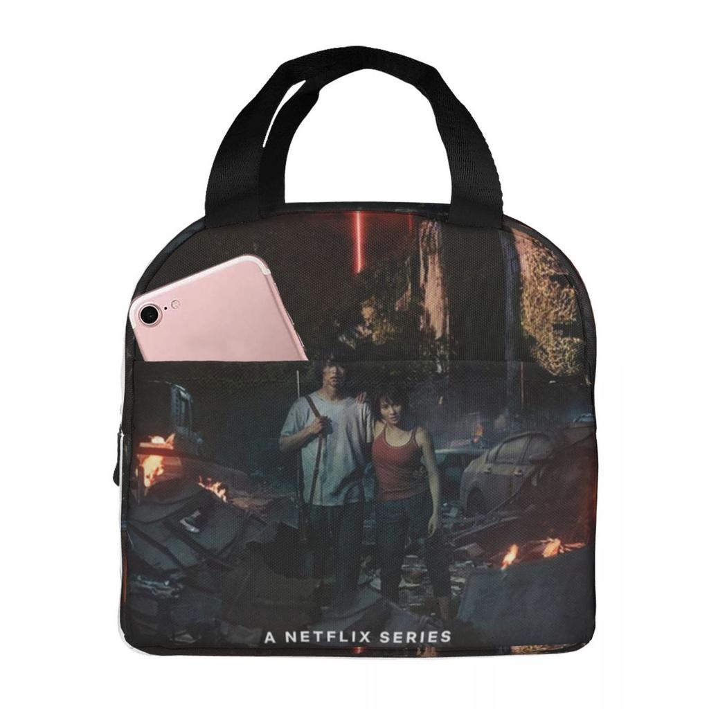 Alice In Borderlanded Poker Thriller Drama Insulated Lunch Bag for Women Kids Portable Food Boxes Thermal Lunch Box Tote