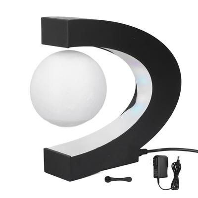 Schwebende Mondlampe ABS Schwebender Mond Nachtlicht für Büro Heimdekoration 100?240 V US-Stecker