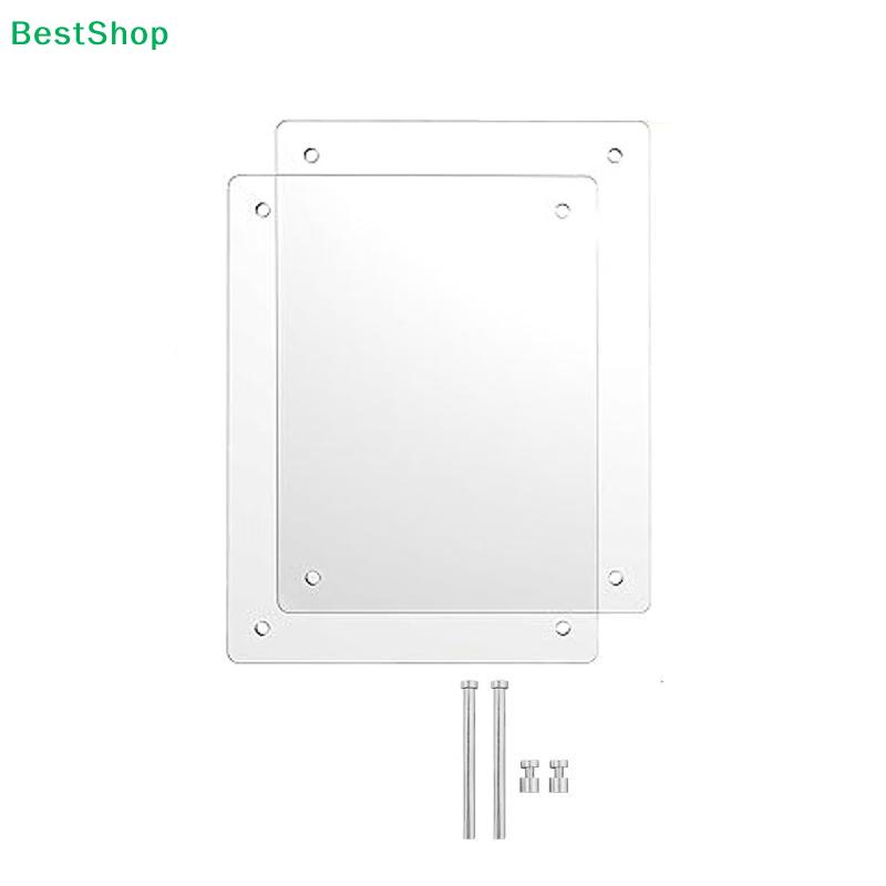 DIY Pressed Flower Acrylic Frame Kit - Double-Sided Clear Display Stand for Dried Floral Art