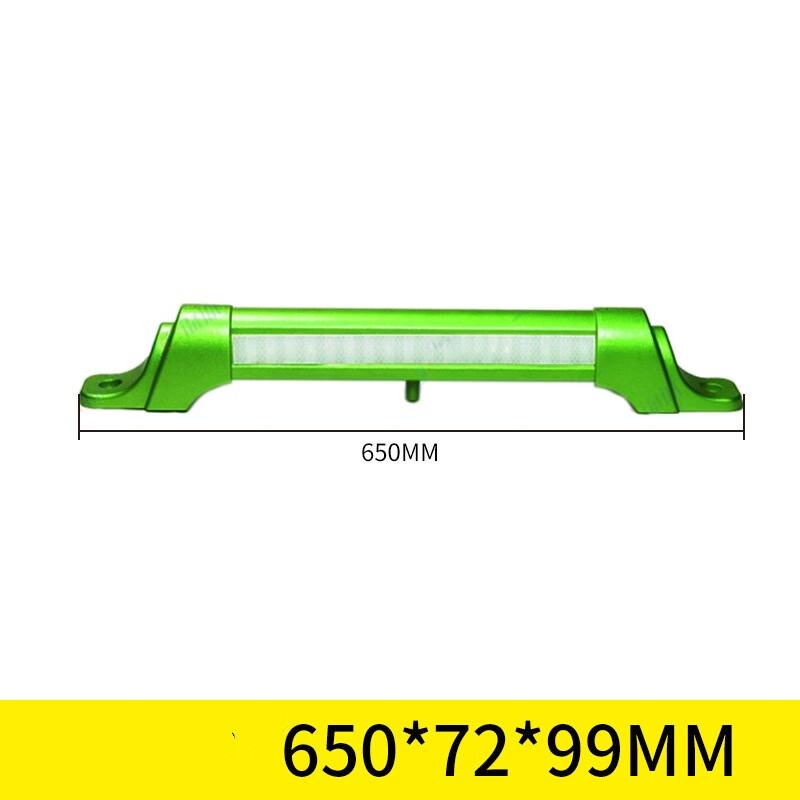 Reflective Aluminum Alloy Parking Wheel Stop
