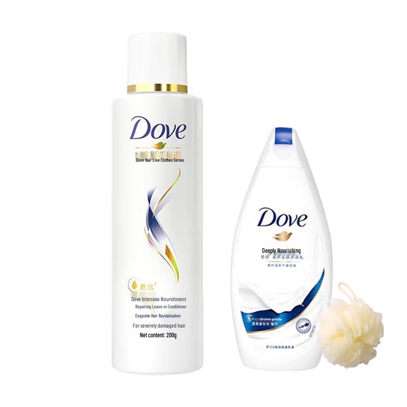 Dove Nourishing Hair Care & Body Wash Set