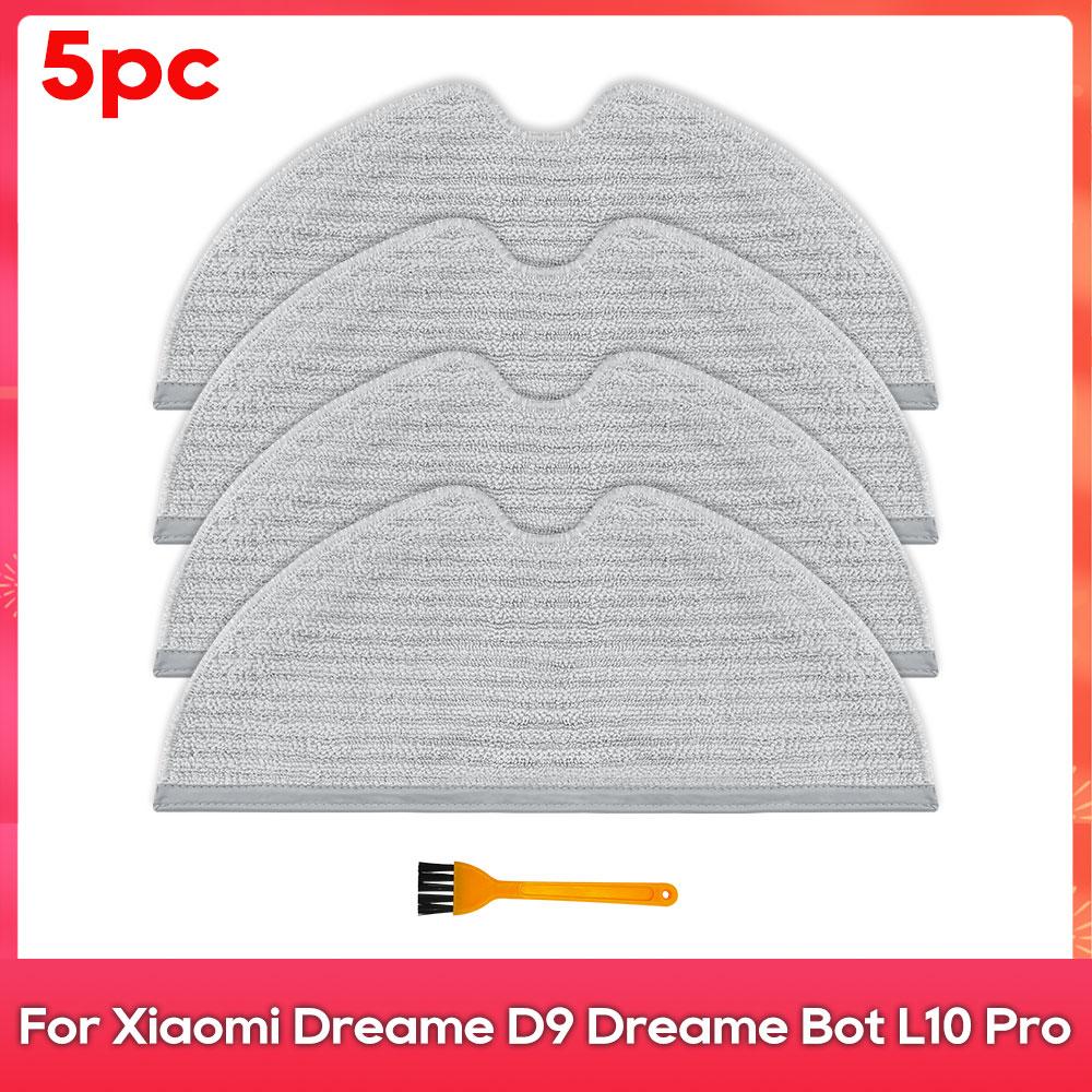 Compatible For ( Dreame D9, L10 Pro, Trouver Robot LDS Vacuum Finder ) Spare Parts Accessories Main Side Brush Mop Hepa Filter