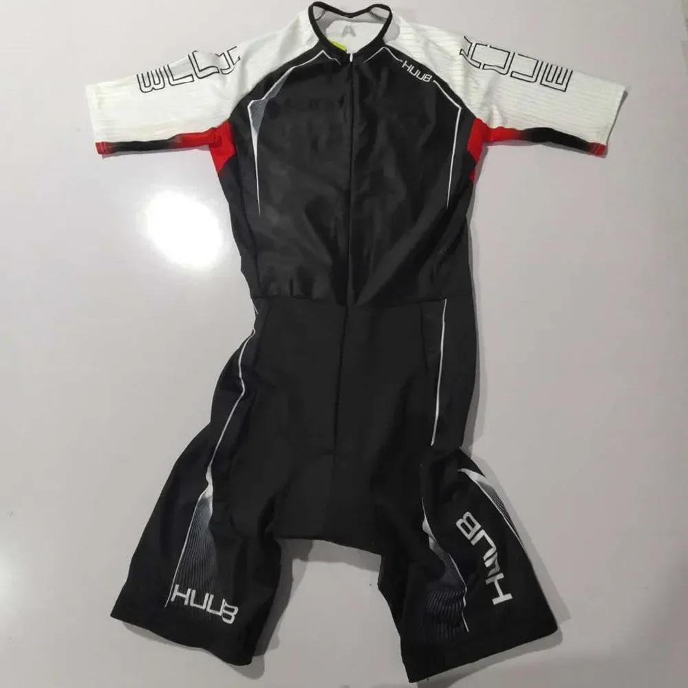 Zone3 Nový styl Pánský triatlonový oblek Závodní oblek na triatlon Aerodynamický overal Ropa Ciclismo Hombre Cyklistický skinsuit Plavecké a běžecké oblečení