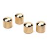 4Pcs Guitar Knobs Tops Hat Knobs Guitar Speed Control Knobs Metal Volume Tone Control Knobs Fits 6mm/0.24" Rotary Shaft