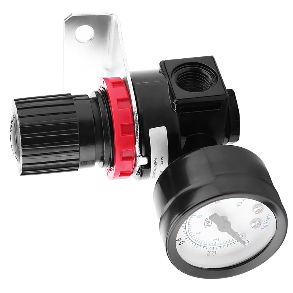 Pressure Regulator Valve, AR2000 G1/4 Air Control Compressor Pressure Gauge Relief Regulator Valve, Air Tool Protection, Stable Pressure Regulation