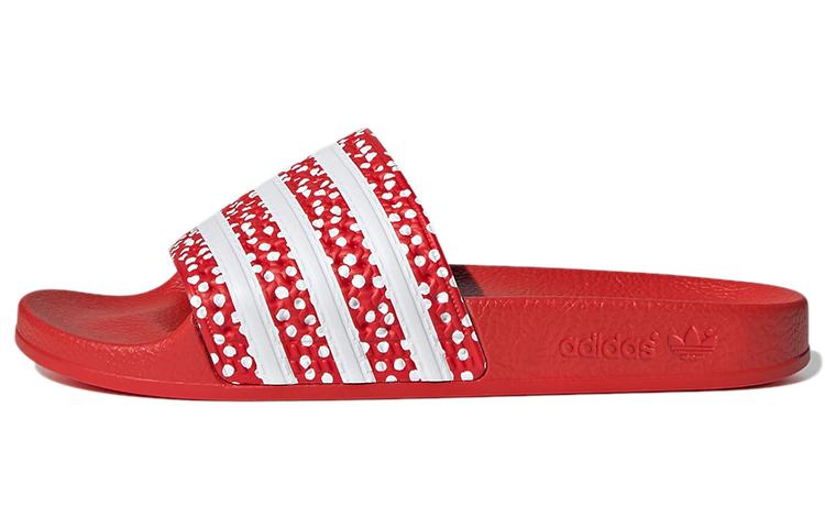 

Adidas Wmns Adilette Slide Polka - Vivid Red Women s FX5921 42