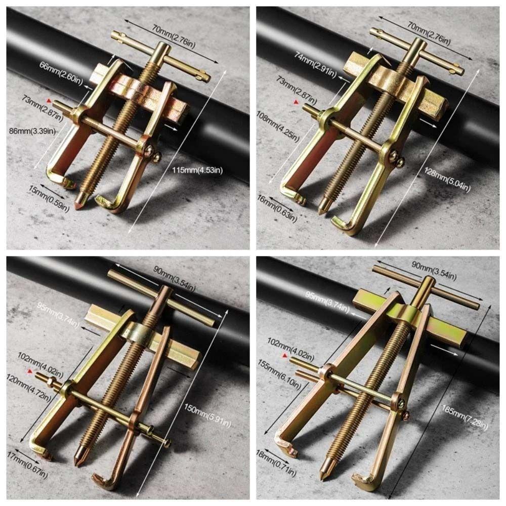 3/4/6/8 Zoll 2-Backen Zahnradabzieher Verstellbarer Zahnradentferner Pilotlagerabzieher Trennlagerwerkzeuge Multifunktional