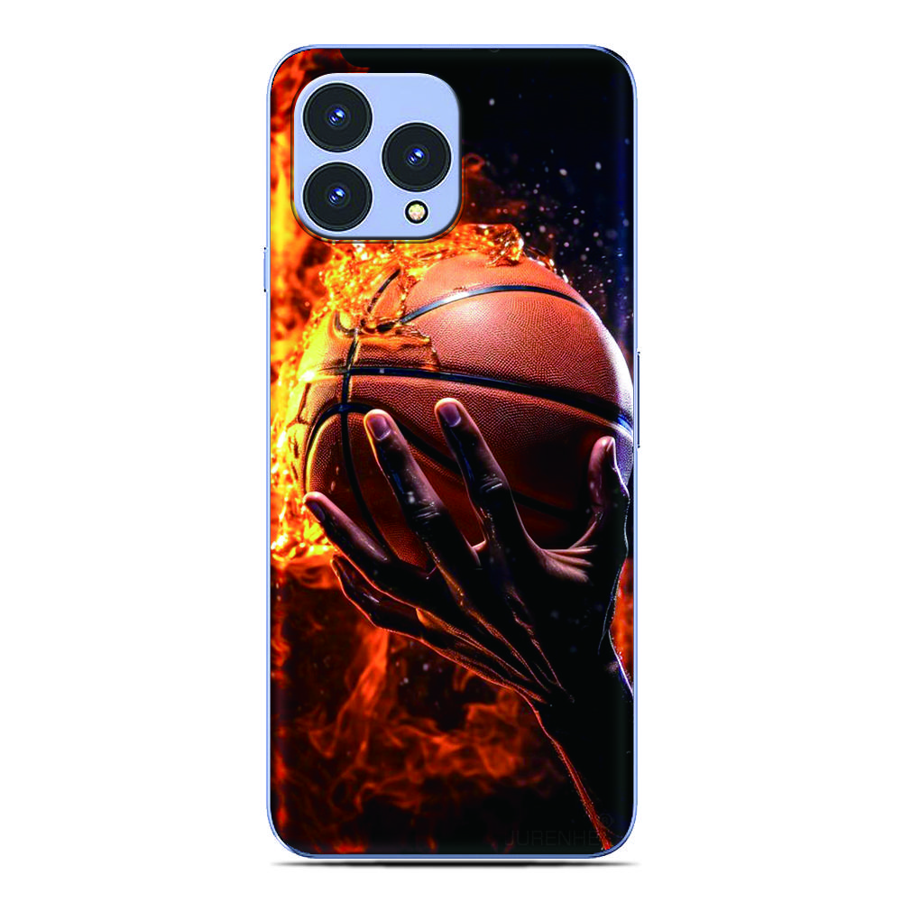 Basketball Flame Phone Case For Ulefone Note 20 19 18 Ultra 10 12 13 14 15 16 17 Pro 13P 12P 11P 10P Silicone Soft Back Cover