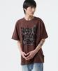 Nasttingijeubeleoldaenmi Geometry Lettering Tee_Brown