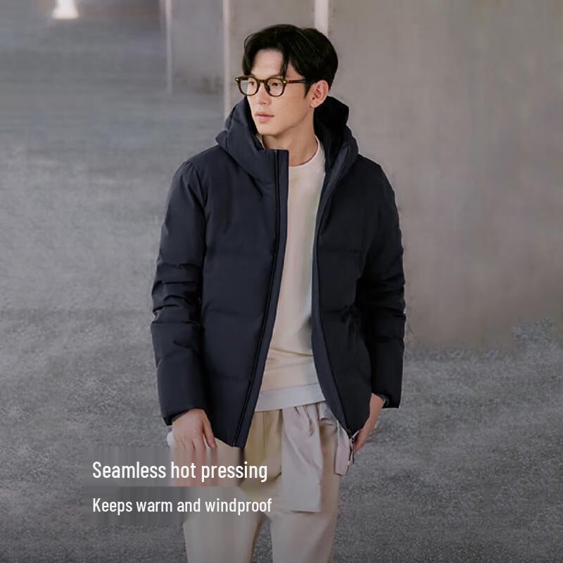 Bosideng B250245550 Short Hooded Down Jacket