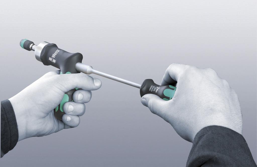 Wera 7400 Torque Bit 074717 Folder, 3.0-6.0Nm,