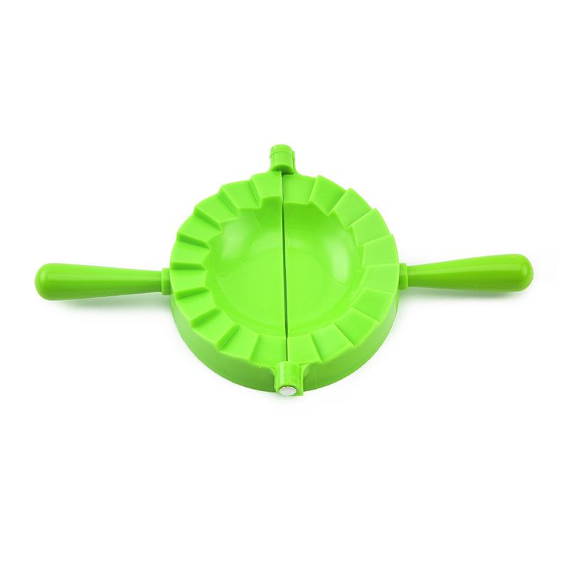 4-Piece Colored Dumpling Maker Set: Manual Kitchen Tool with Dumpling Clips and Molds