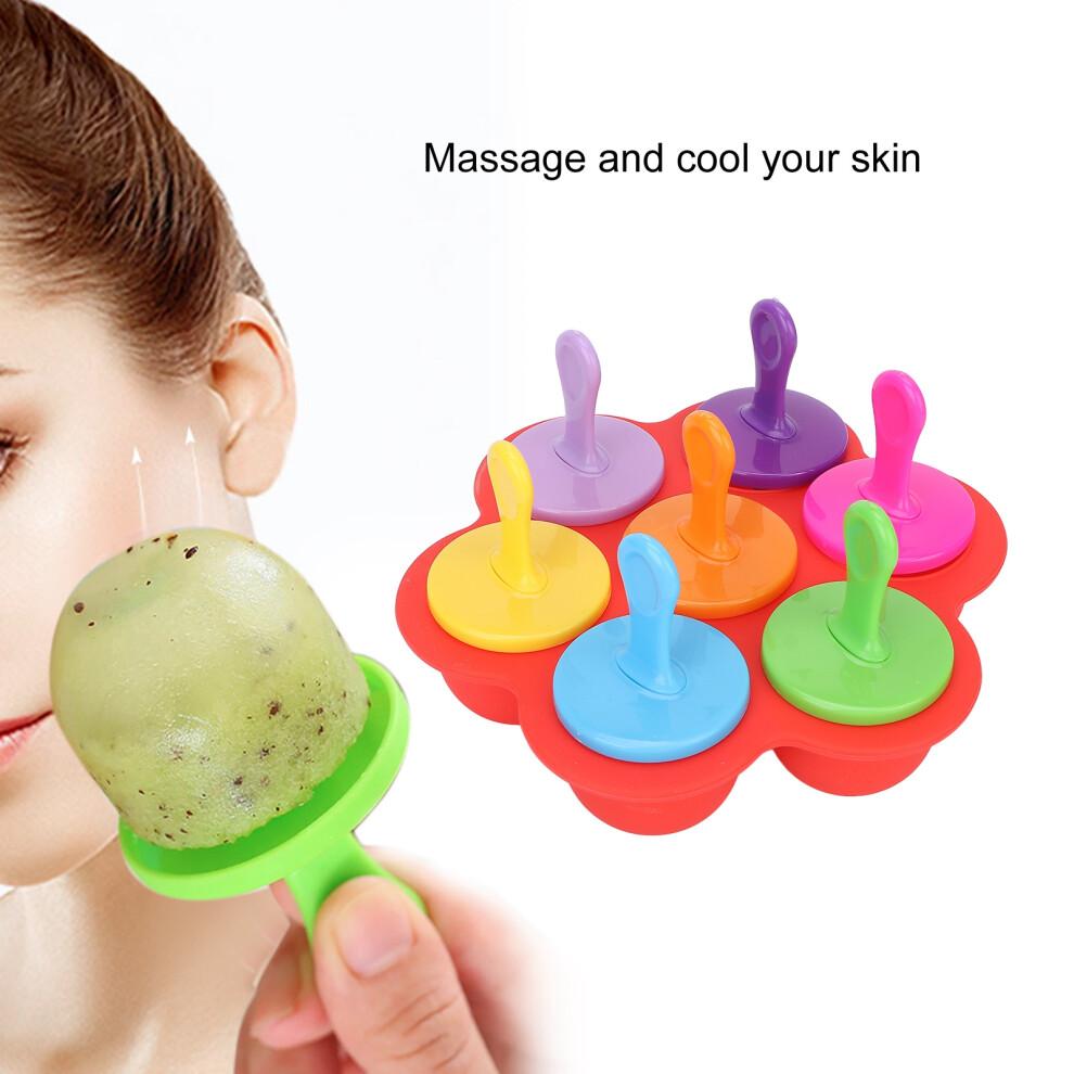 Reusable Silicone Ice Tray Massage Ice Cube Mold Facial Beauty Ice Roller Skin Care Tools