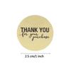 500Pcs Thank You for Purchase Labels 25cm Round Wrapping Label Business Packaging Sticker for Holiday Packaging