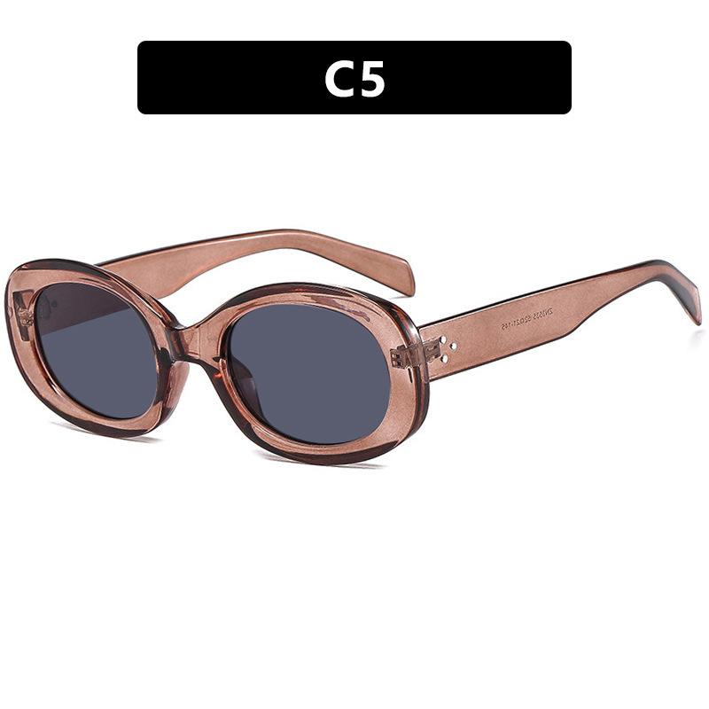 

Новые маленькие овальные солнцезащитные очки Женские Мужские Модные Винтажные Дизайнерские Квадратные Зеленые Солнцезащитные очки Женские Очки UV400