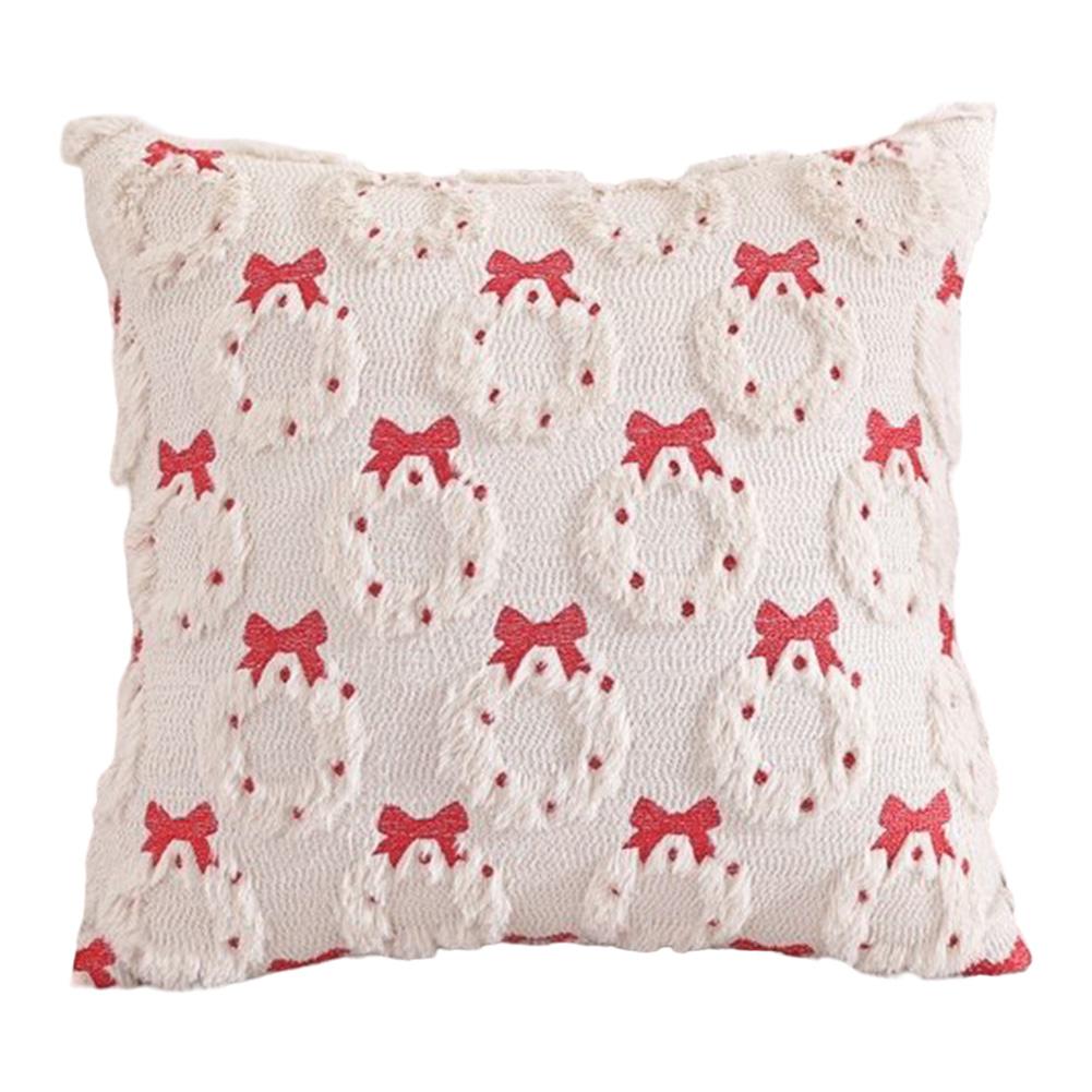 Halloween Ghost Pumpkin Pillowcase Plush Faux Fur Pillow Cover Comfortable Soft Pillow Case for Home Party Halloween Decor