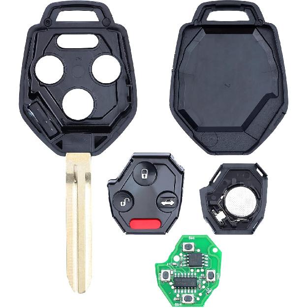 Keyless Entry Remote Head Key Fob Replacement for Subaru Impreza WRX Forester XV Crosstrek Outback Legacy 80 Bit G Chip 4 Buttons (FCCID:CWTWB1U811