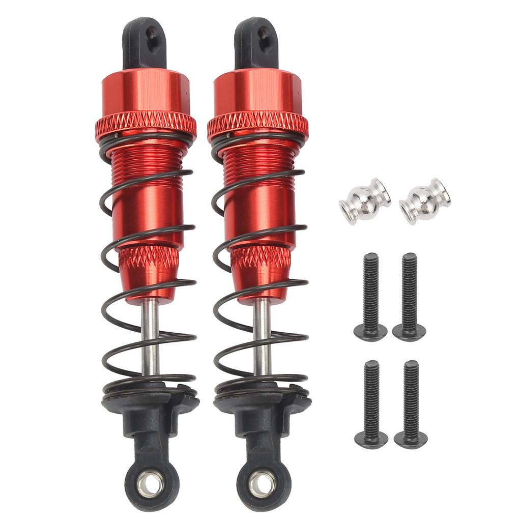 85mm Aluminum Alloy RC Shock Absorber Spring Damper Fit for Traxxas Slash 2WD RC Car PartsRed