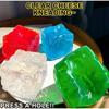 Transparent Filling Cheese Pinch Toy Slow Rebound Cheese Squeeze Fidget Toy  Stress Relief