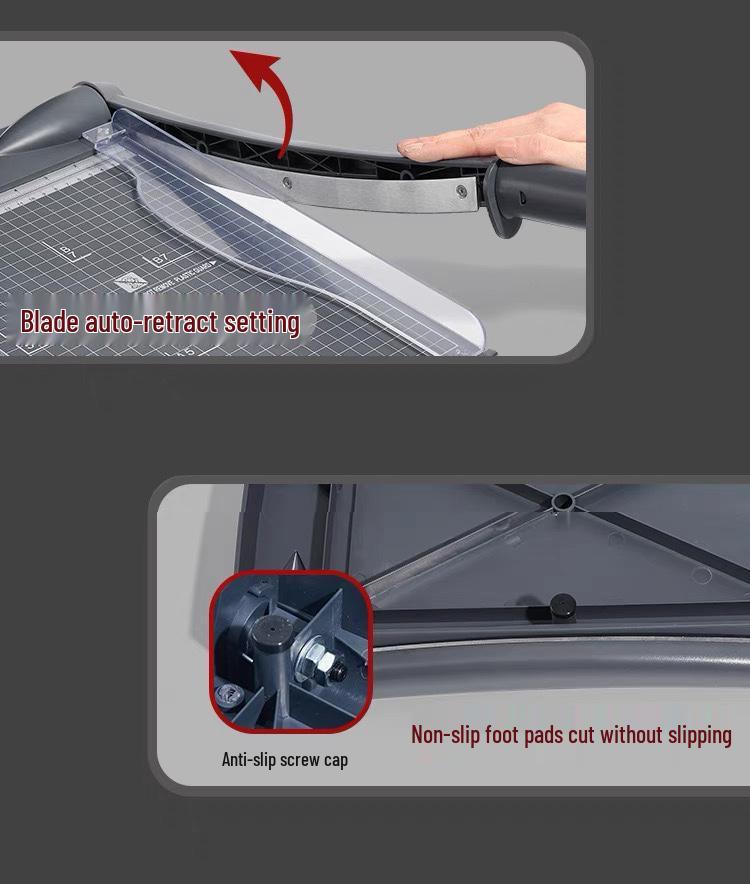 948 A4 Manual Paper Cutter Trimmer, Steel Office Photo Cutting Machine