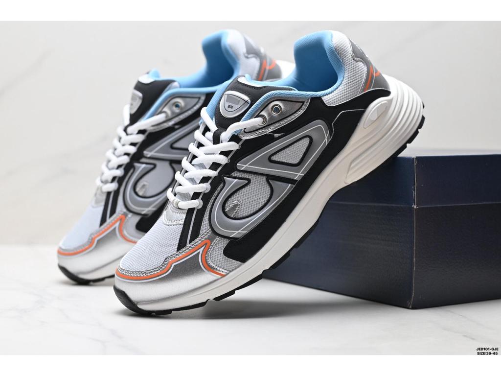 Pantofi Sport Albi Versatili Casual cu Șireturi pentru Creșterea Înălțimii - Unisex, Model B30