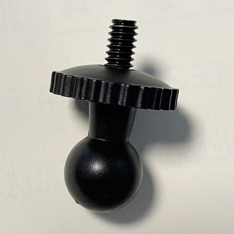 Multiple Surfaces Adhesive Phone Holder Base 17mm Ball Joint 1/4 Inch Screw Upgrades for Car Dashboards Wall Gym Equipment