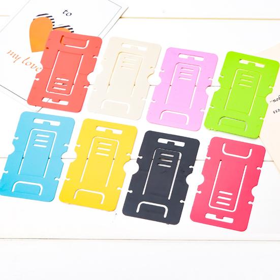 5Pcs Lazy Plastic Foldable Card Mobile Universal Portable Phone Stand Holder