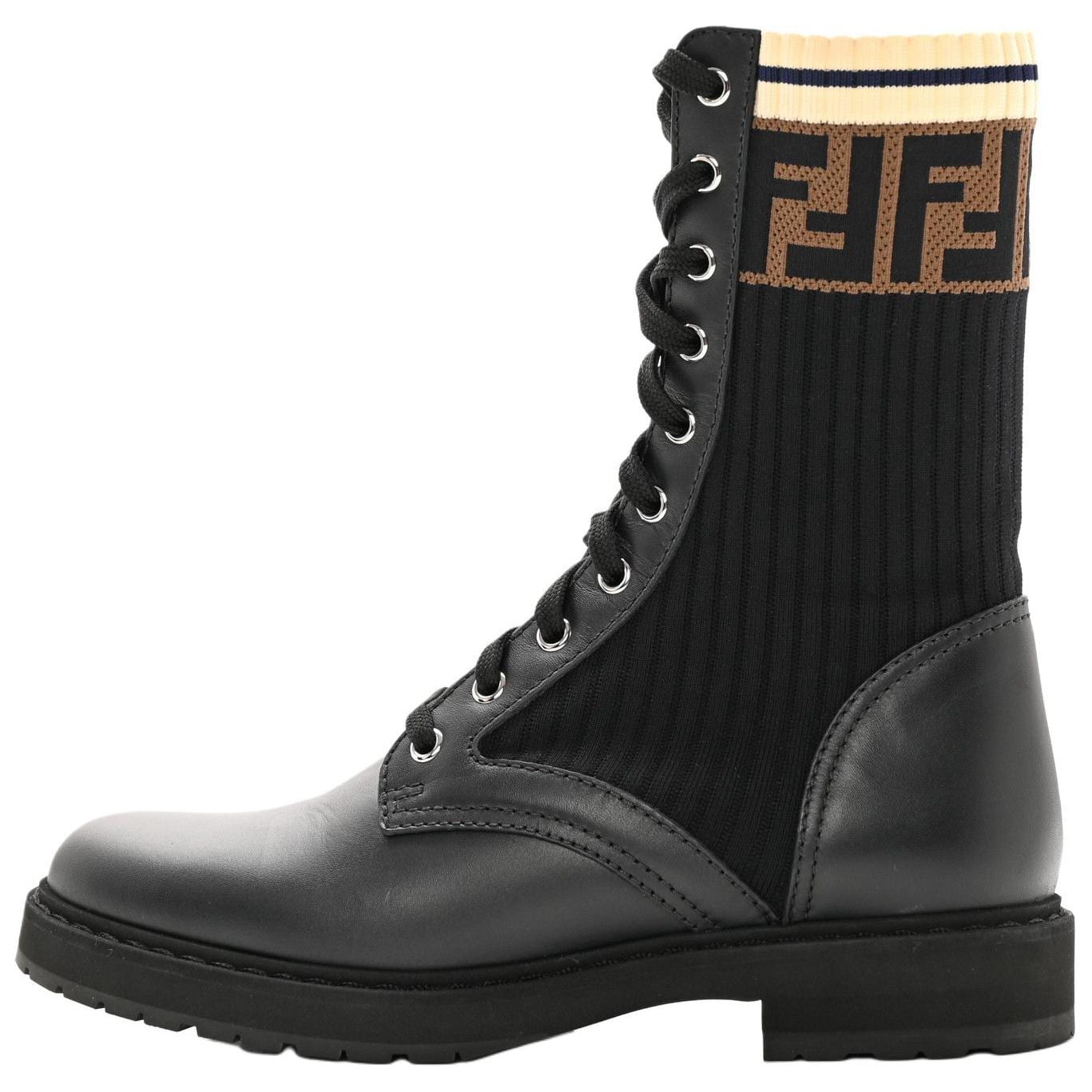 Fendi Rockoko lace-up boots Women`s 8T6780A3H4F13MC