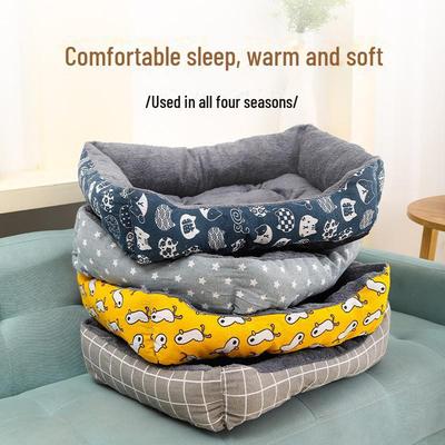 Cuccia Universale per Animali Domestici con Tappetino Caldo per Cani e Gatti - Adatta per Tutte le Stagioni