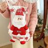 3D Knitted Santa Claus & Snowman Gift Bag Christmas Tree Decorations