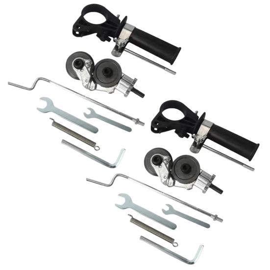 1/2 Sets Drill Nibbler Sheet Cutting Tool DIY Project Home Repair Heavy Duty Iron Steel Copper Aluminum Sheet Cutter Electric Drill Attachment