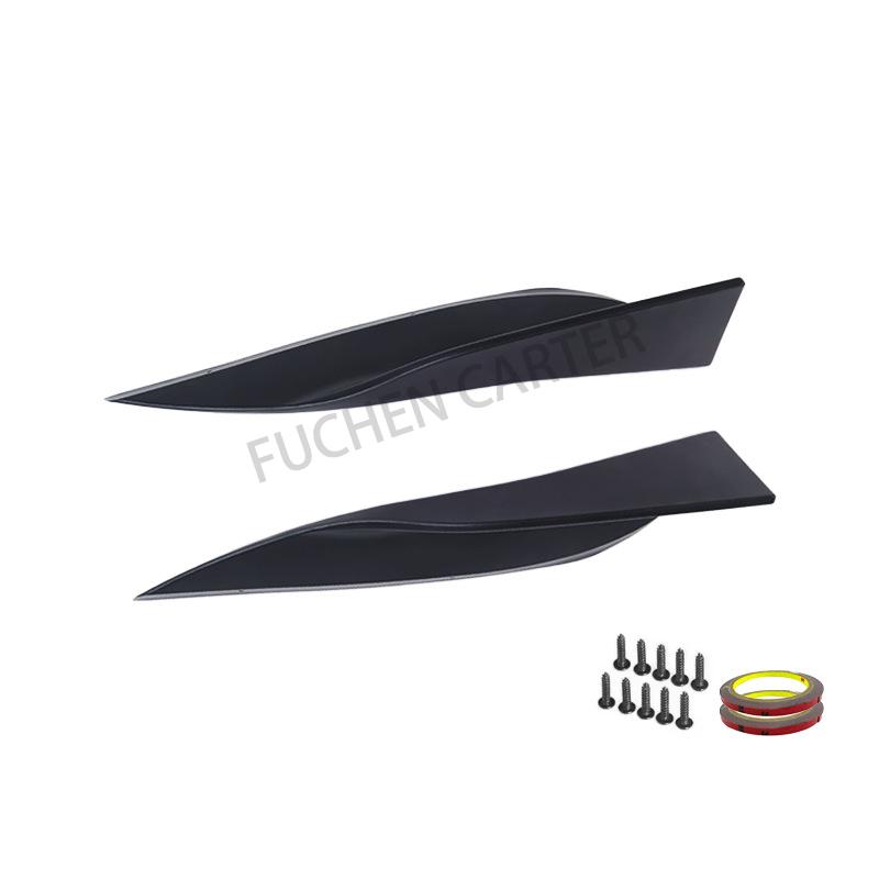 For Tesla Model Y Juniper 2025 Rear Bumper Spoiler Lip Carbon Fiber Wing Trim Anti-crash Diffuser Side Skirt Wrap Angle Splitter