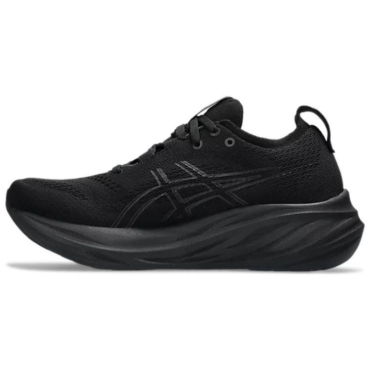 New Asics Gel Nimbus 26 Wide 'Triple Black' Women's 1012B602-002