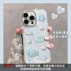 Cat mirror bracelet is suitable for Apple 16promax mobile phone case, advanced sense, light luxury three-dimensional girls