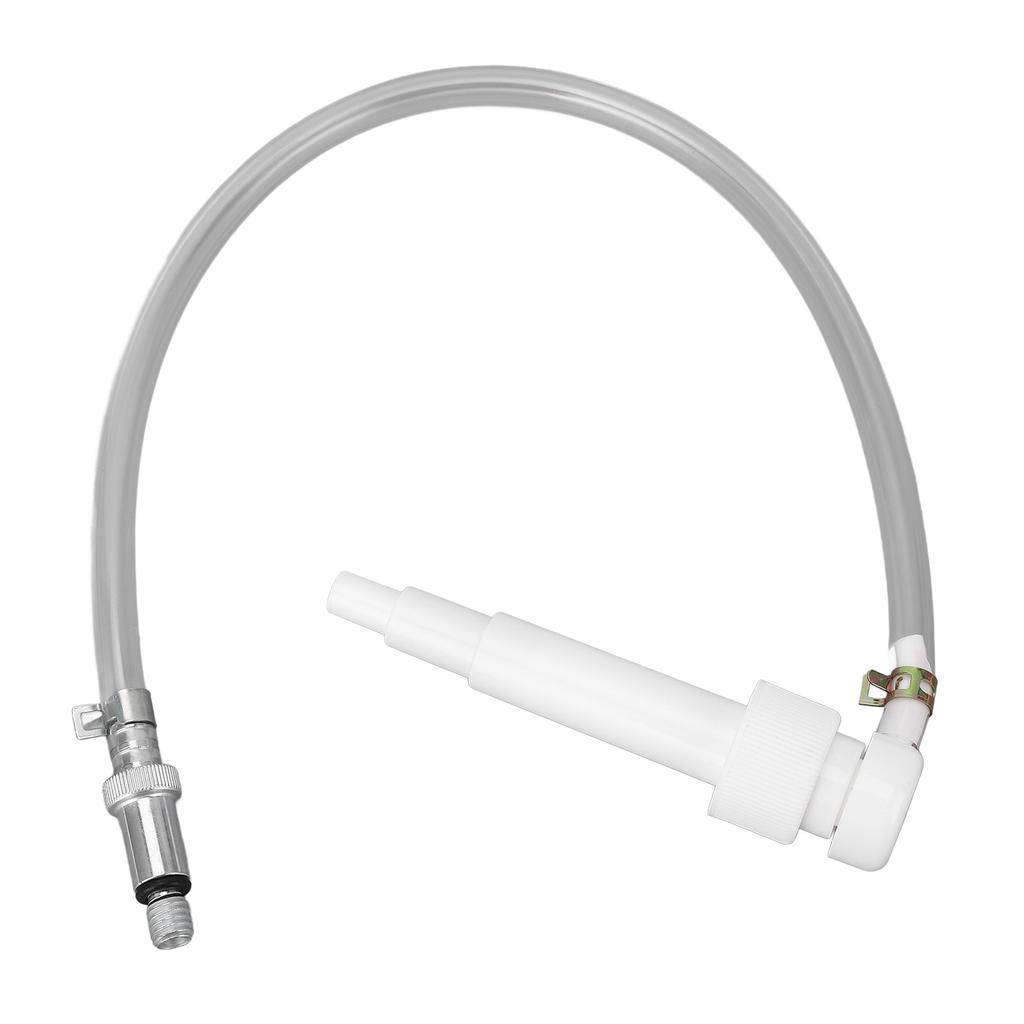 Lower Unit Gear Oil Pump with 8mm 10mm Adapter 3 8in Metal Swivel High Efficiency Gear Lube Pump for Standard Quart