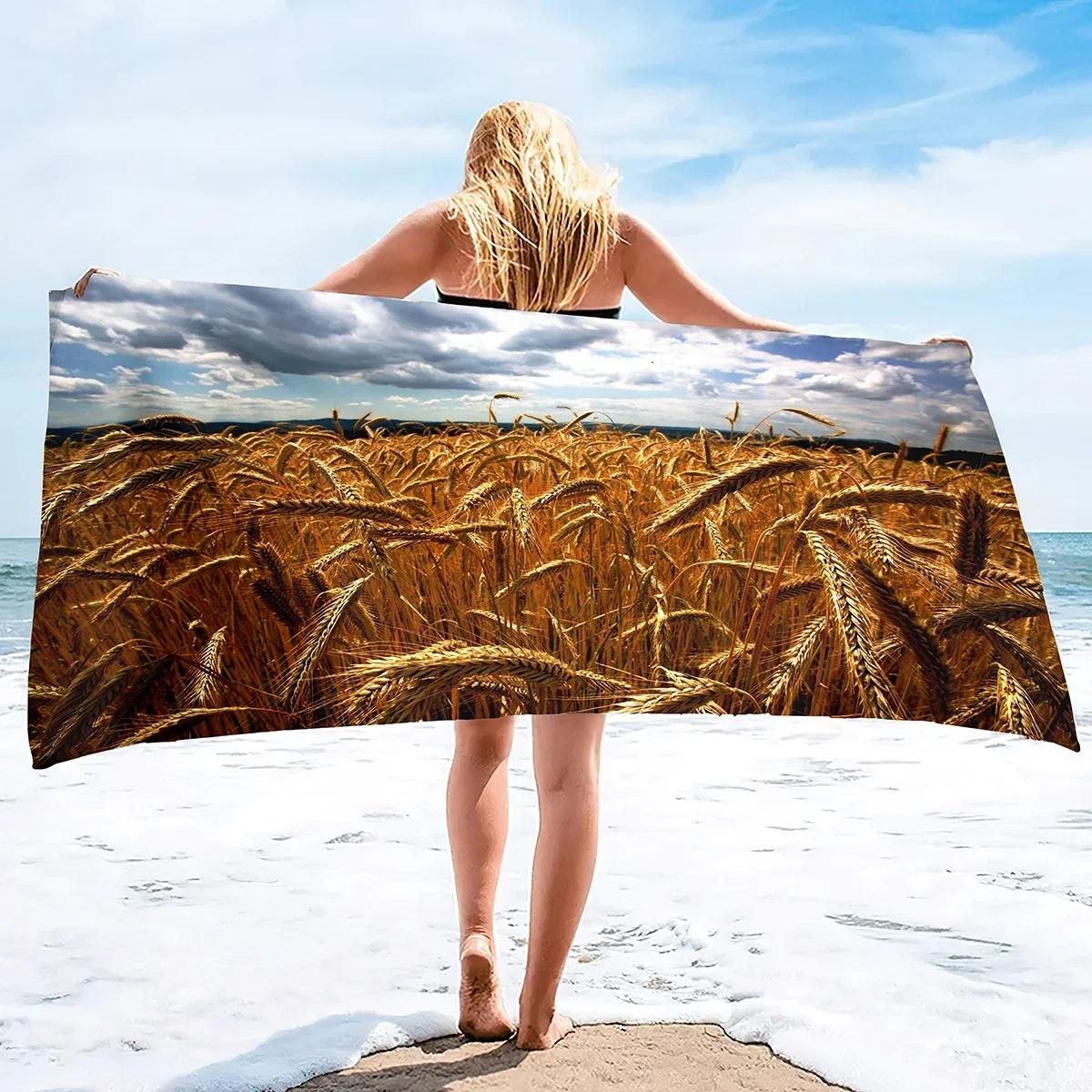 

Microfiber Beach Towel for Adults Oversized Travel Beach Towels Quick Dry Pool Towels Large Sand Free Beach Towel for Kids Adult W40*H60(CM)