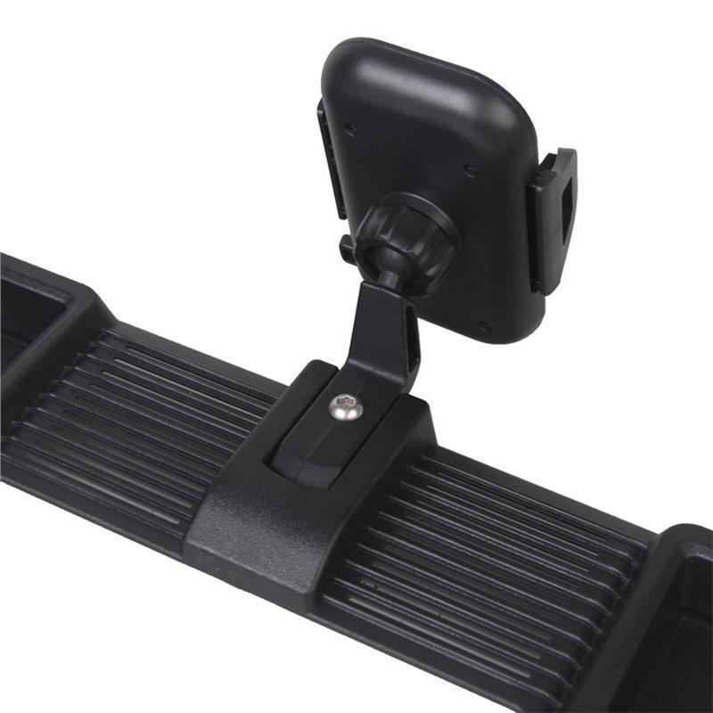 For Jeep JL JLU Wrangler JT Gladiator 2024 2025 Car Center Console Phone Holder Dashboard Storage Box Bracket