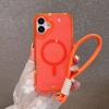 Three-in-one Mobile Phone Case for IPhone16PLUS 16promax Same Color TPU Bracelet