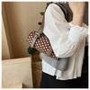Luxury Elegant Polka Dot Handbag PU Zipper Closure Shoulder Bags Polka Dot Pattern Underarm Bag for Women