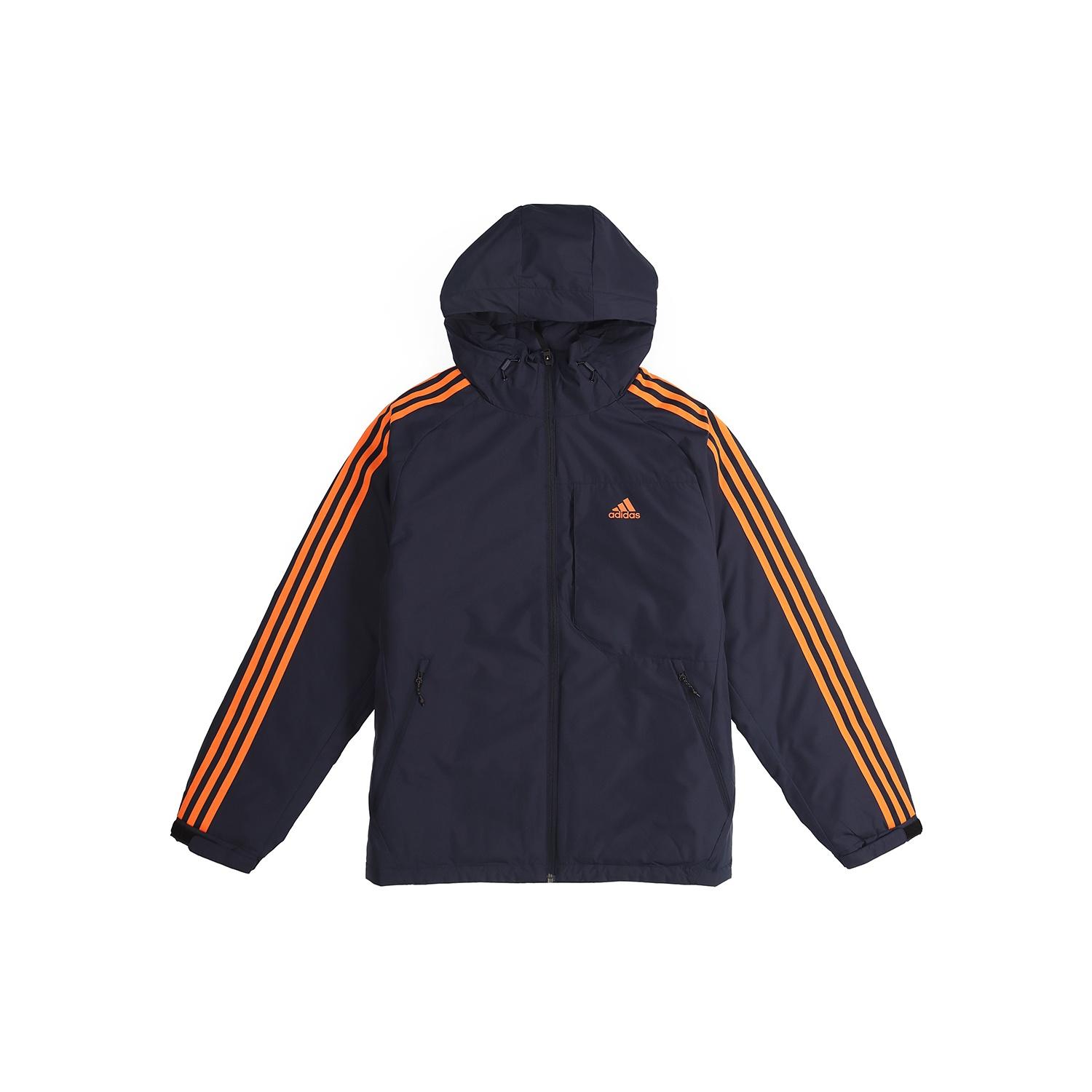 adidas 3St Down Jkt Outdoor Sport Hood Warm Down Jacket Men s Legendary Ink Blue GF0096 S