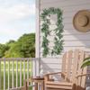 Green Vines Decorations Adjustable Garland Decor 5.9inch Holiday Indoor Mantle Decor For Family Home Indoor Outdoor Farmhouse