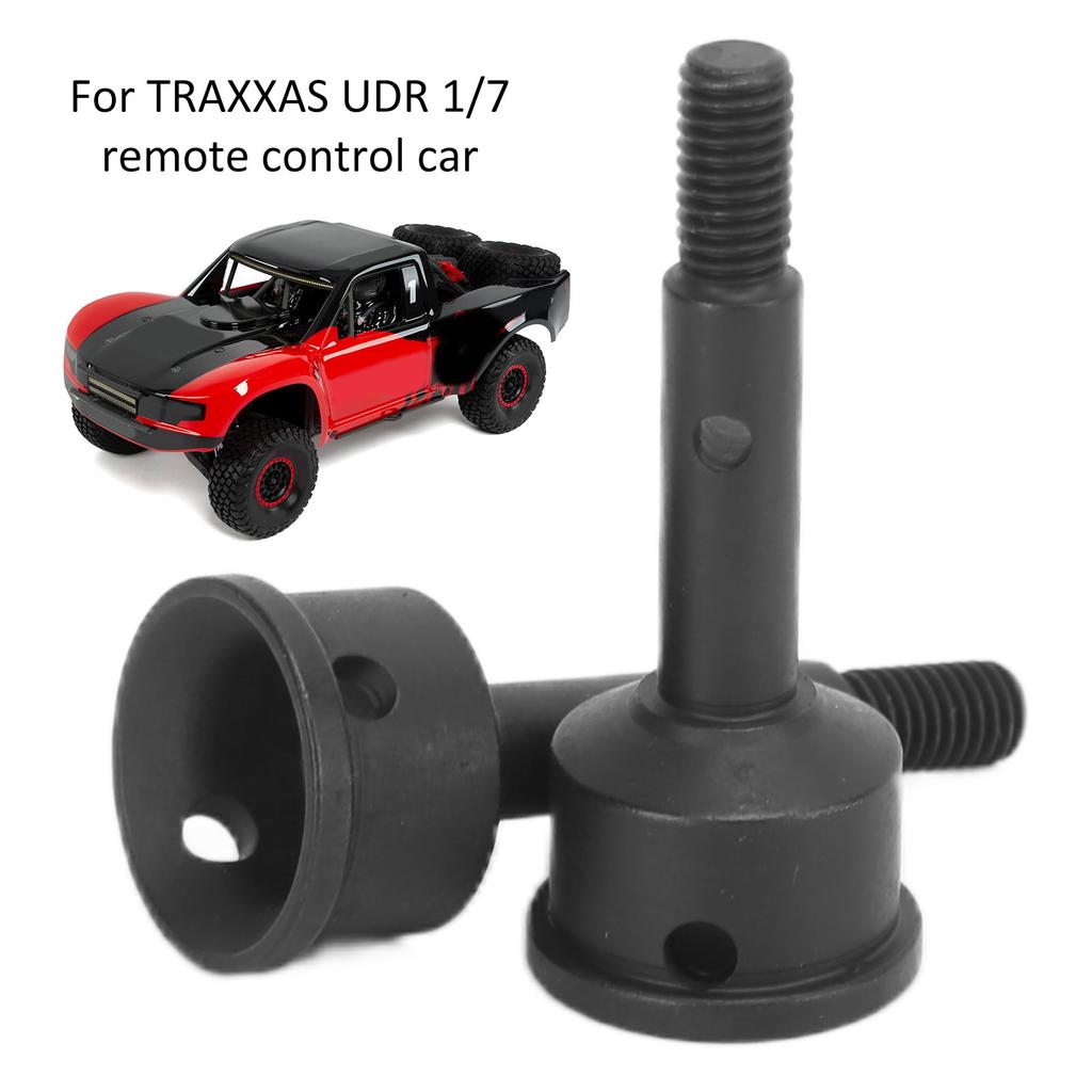 2pcs RC Wheel Axle Steel Drive Shaft Cup Replacement with Pole and Axle Pin for   UDR 1/7 RC Car