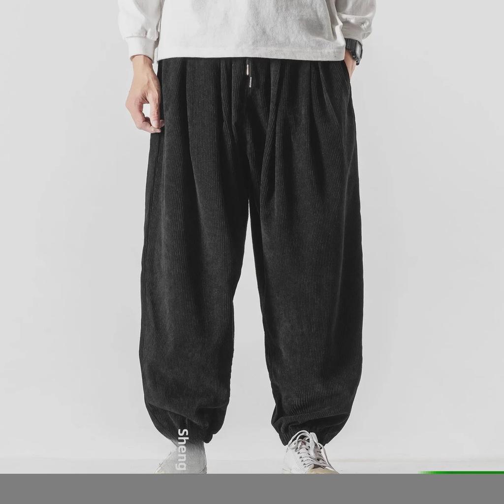 Japanese Plus Size Wide-Leg Sports Casual Pants