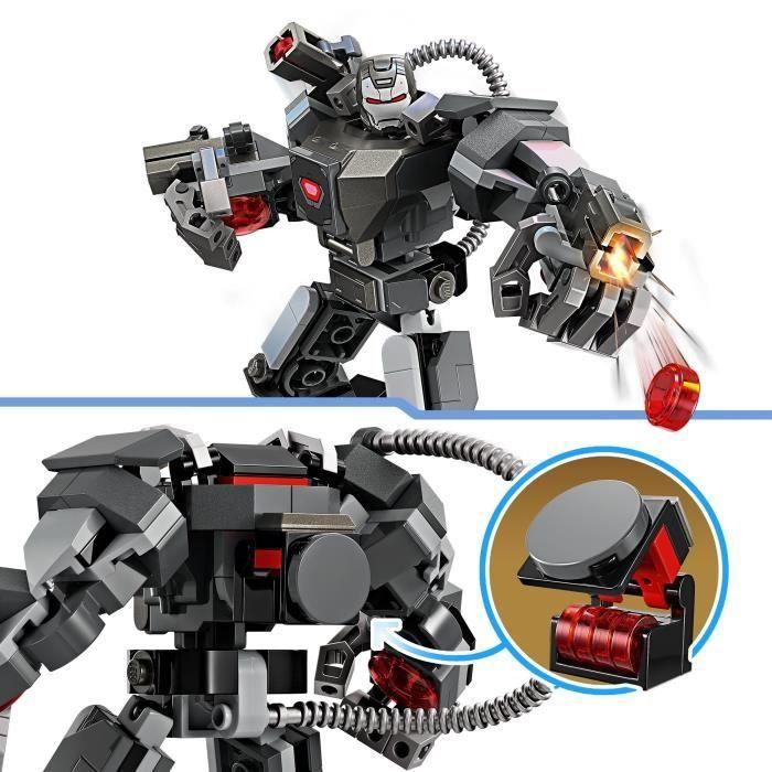 Lego® 76277 Marvel War Machine's Robot Armor, Robot Toy with : 3 Shooting Cannons, Mcu Character