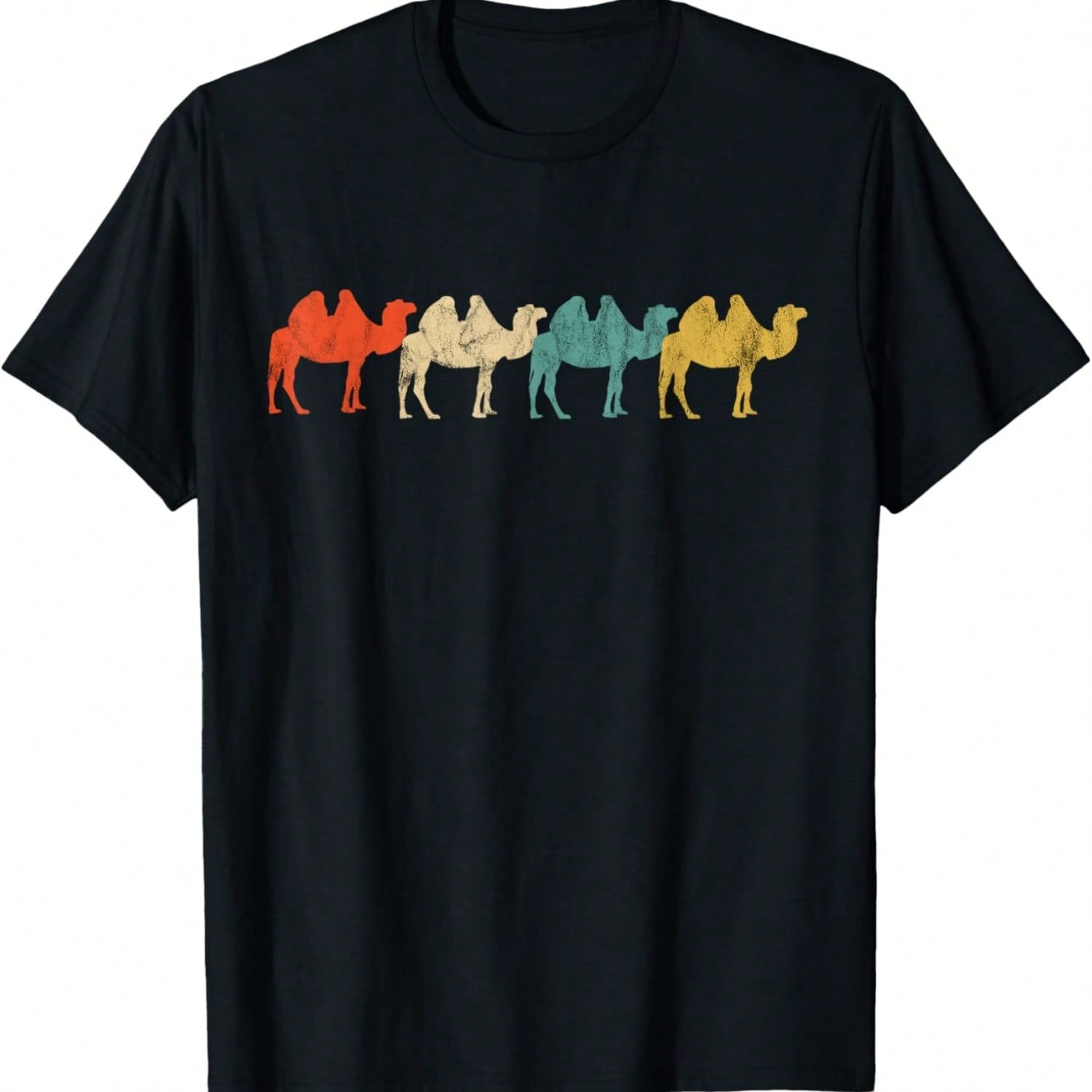 Camel Animal Face For unisex Kids T-Shirt S разноцветный