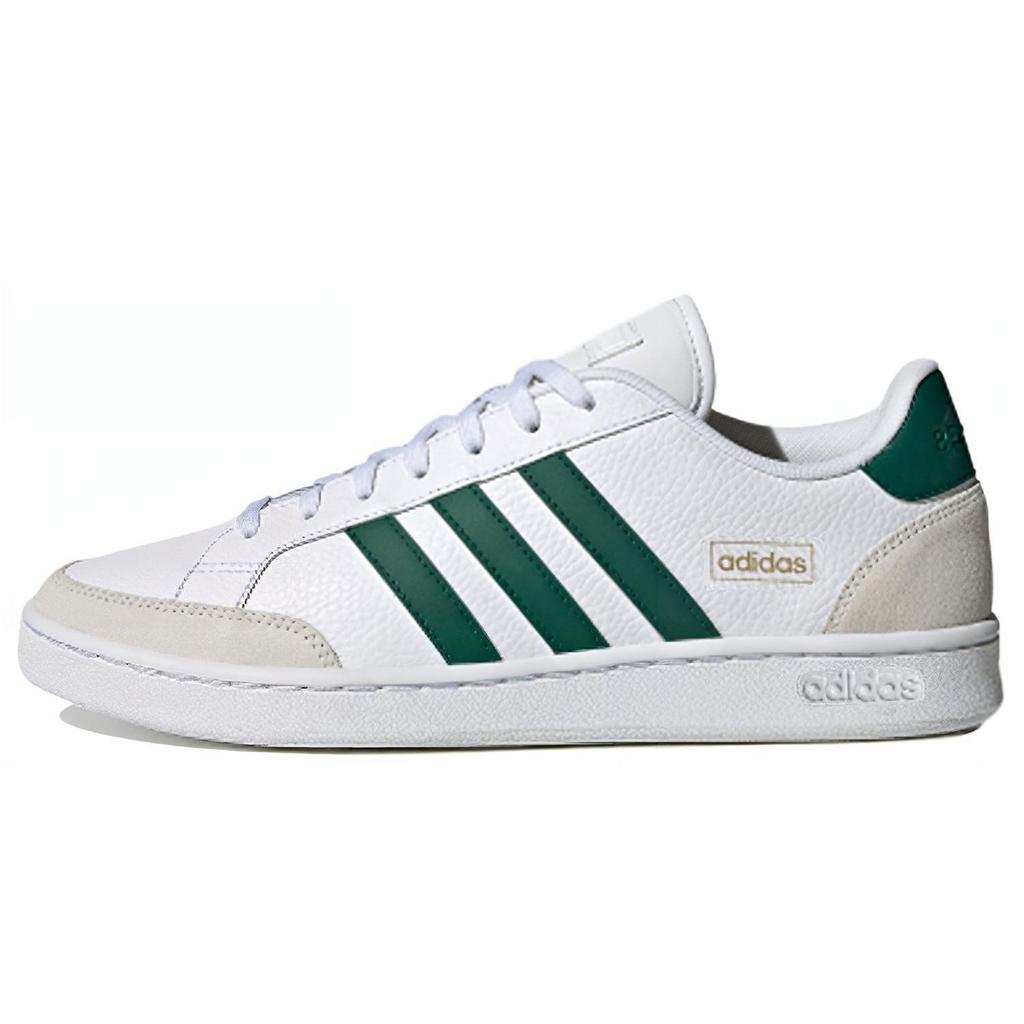 Adidas Grand Court Se Cloud White Collegiate Green Orbit Grey FW6688