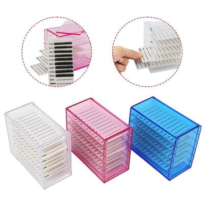 5-Layer Acrylic Eyelash and Camellia Flower Storage Box
