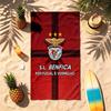 Sport Lisboa e Benfica (5) Asciugamano da Spiaggia Resistente alla Sabbia Morbido e Confortevole Adatto per Piscina, Campeggio, Yoga e Immersioni Un Essenziale da Viaggio