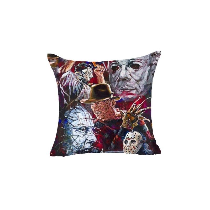 Chucky Good Guy Doll Horror Movie Design Cushion Pillow Case Cover In Vibrant Colors